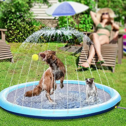 Inflatable Pet Sprinkler Pool