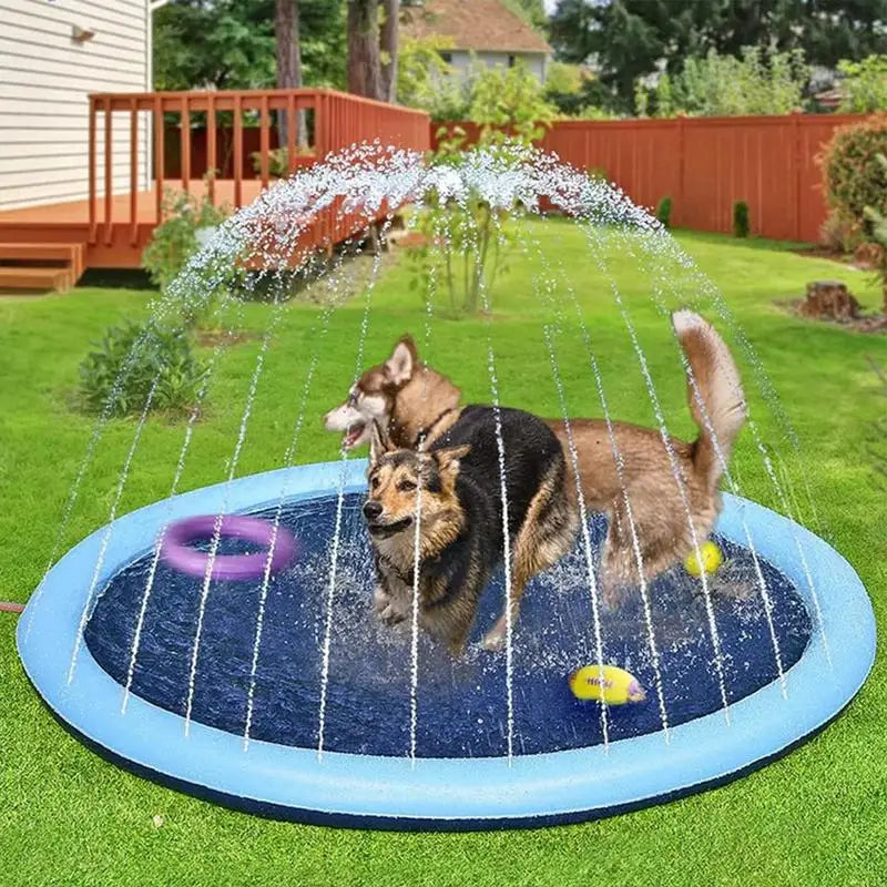 Inflatable Pet Sprinkler Pool